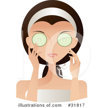 Skin Care Clipart #31817 by Melisende Vector