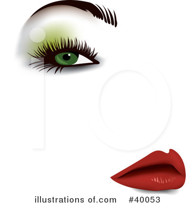 Royalty-Free (RF) Beauty Clipart Illustration by Eugene - Stock Sample #40053