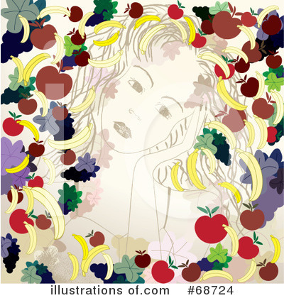 Royalty-Free (RF) Beauty Clipart Illustration by kaycee - Stock Sample #68724
