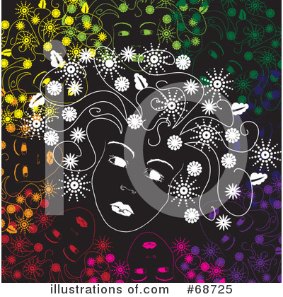 Royalty-Free (RF) Beauty Clipart Illustration by kaycee - Stock Sample #68725