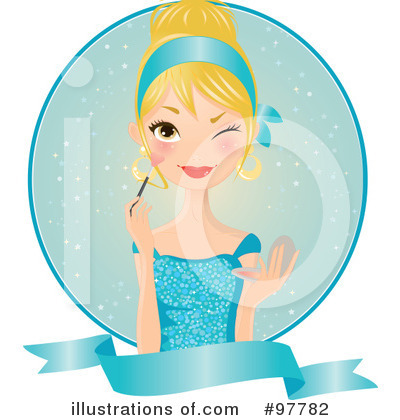 Royalty-Free (RF) Beauty Clipart Illustration by Melisende Vector - Stock Sample #97782