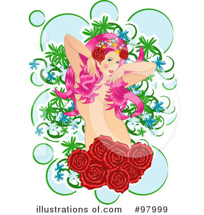 Royalty-Free (RF) Beauty Clipart Illustration by r formidable - Stock Sample #97999