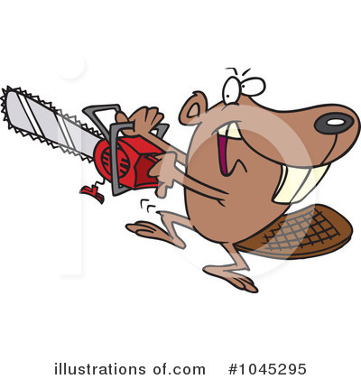 Beaver Clipart #1045295 by toonaday