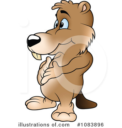 Royalty-Free (RF) Beaver Clipart Illustration by dero - Stock Sample #1083896