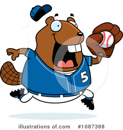 Royalty-Free (RF) Beaver Clipart Illustration by Cory Thoman - Stock Sample #1087388