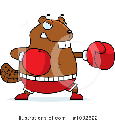 Beaver Clipart #1092622 by Cory Thoman