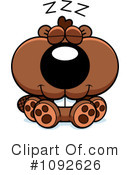 Beaver Clipart #1092626 by Cory Thoman