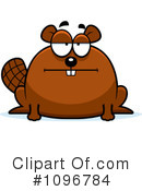 Beaver Clipart #1096784 by Cory Thoman