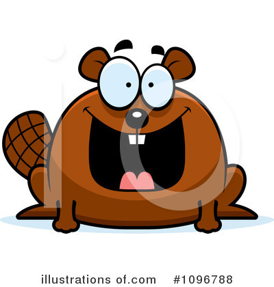 Royalty-Free (RF) Beaver Clipart Illustration by Cory Thoman - Stock Sample #1096788