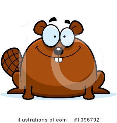 Royalty-Free (RF) Beaver Clipart Illustration by Cory Thoman - Stock Sample #1096792