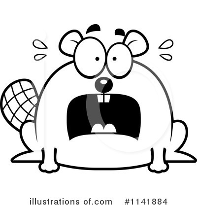 Royalty-Free (RF) Beaver Clipart Illustration by Cory Thoman - Stock Sample #1141884
