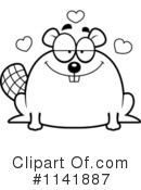 Beaver Clipart #1141887 by Cory Thoman