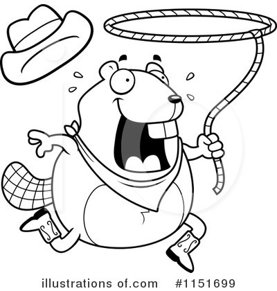 Royalty-Free (RF) Beaver Clipart Illustration by Cory Thoman - Stock Sample #1151699