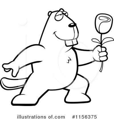 Royalty-Free (RF) Beaver Clipart Illustration by Cory Thoman - Stock Sample #1156375
