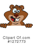 Beaver Clipart #1272773 by Dennis Holmes Designs