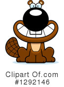 Beaver Clipart #1292146 by Cory Thoman