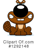 Beaver Clipart #1292148 by Cory Thoman