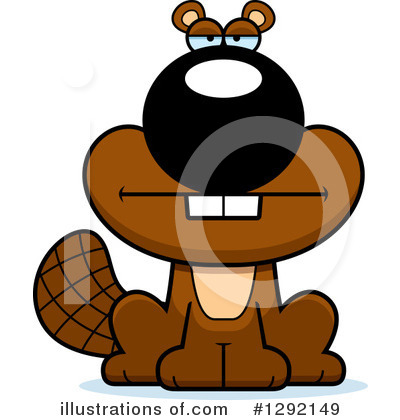 Royalty-Free (RF) Beaver Clipart Illustration by Cory Thoman - Stock Sample #1292149
