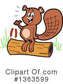 Beaver Clipart #1363599 by Clip Art Mascots