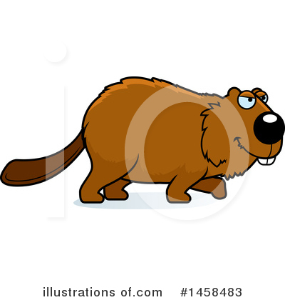 Royalty-Free (RF) Beaver Clipart Illustration by Cory Thoman - Stock Sample #1458483