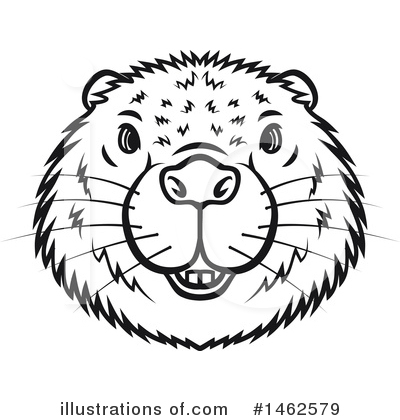Royalty-Free (RF) Beaver Clipart Illustration by Vector Tradition SM - Stock Sample #1462579