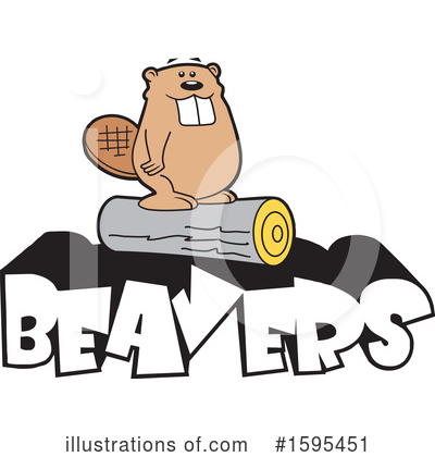 Royalty-Free (RF) Beaver Clipart Illustration by Johnny Sajem - Stock Sample #1595451