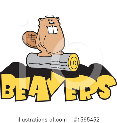 Royalty-Free (RF) Beaver Clipart Illustration by Johnny Sajem - Stock Sample #1595452