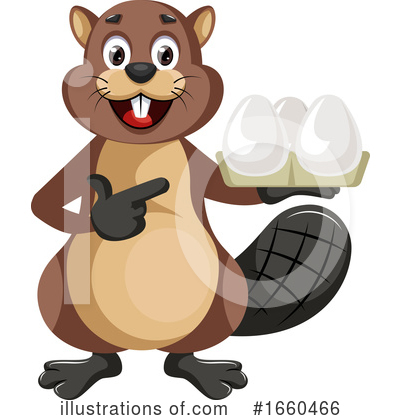 Royalty-Free (RF) Beaver Clipart Illustration by Morphart Creations - Stock Sample #1660466