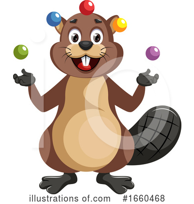 Beaver Clipart #1660468 by Morphart Creations