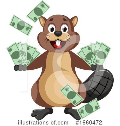 Royalty-Free (RF) Beaver Clipart Illustration by Morphart Creations - Stock Sample #1660472
