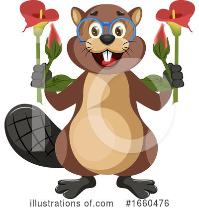 Royalty-Free (RF) Beaver Clipart Illustration by Morphart Creations - Stock Sample #1660476