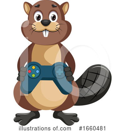 Beaver Clipart #1660481 by Morphart Creations