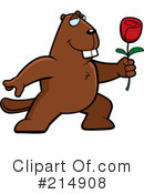 Beaver Clipart #214908 by Cory Thoman