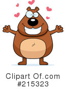 Beaver Clipart #215323 by Cory Thoman