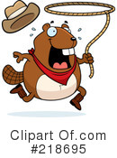 Beaver Clipart #218695 by Cory Thoman
