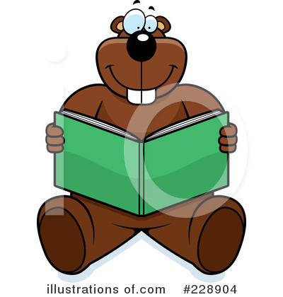 Royalty-Free (RF) Beaver Clipart Illustration by Cory Thoman - Stock Sample #228904
