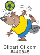 Beaver Clipart #440845 by toonaday