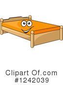Bed Clipart #1242039 by Vector Tradition SM