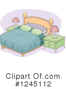 Bedroom Clipart #1245112 by BNP Design Studio
