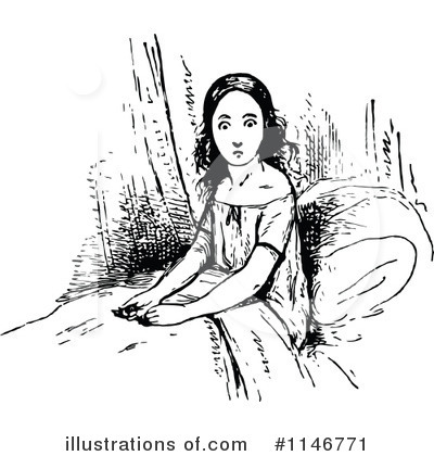 Royalty-Free (RF) Bedtime Clipart Illustration by Prawny Vintage - Stock Sample #1146771