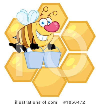 Honeycomb Clipart #1056472 by Hit Toon