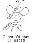 Bee Clipart #1108685 by djart