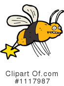 Bee Clipart #1117987 by lineartestpilot