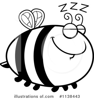 Royalty-Free (RF) Bee Clipart Illustration by Cory Thoman - Stock Sample #1138443
