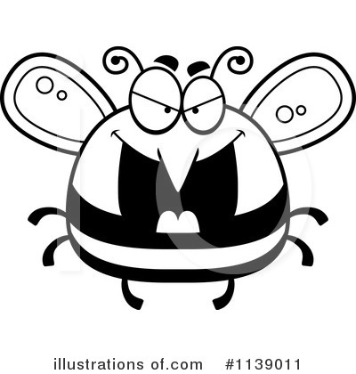 Royalty-Free (RF) Bee Clipart Illustration by Cory Thoman - Stock Sample #1139011