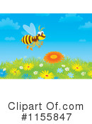 Bee Clipart #1155847 by Alex Bannykh