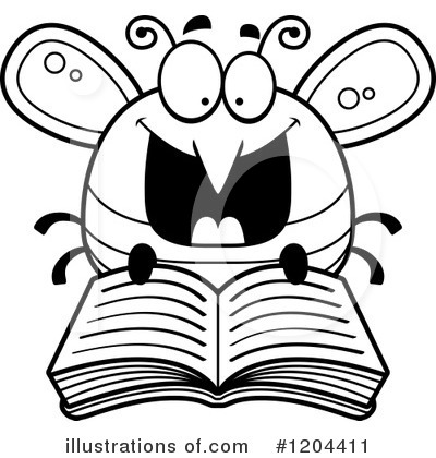 Royalty-Free (RF) Bee Clipart Illustration by Cory Thoman - Stock Sample #1204411
