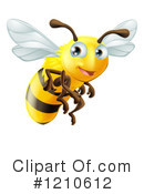 Bee Clipart #1210612 by AtStockIllustration