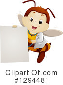 Bee Clipart #1294481 by BNP Design Studio