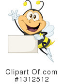 Bee Clipart #1312512 by Liron Peer